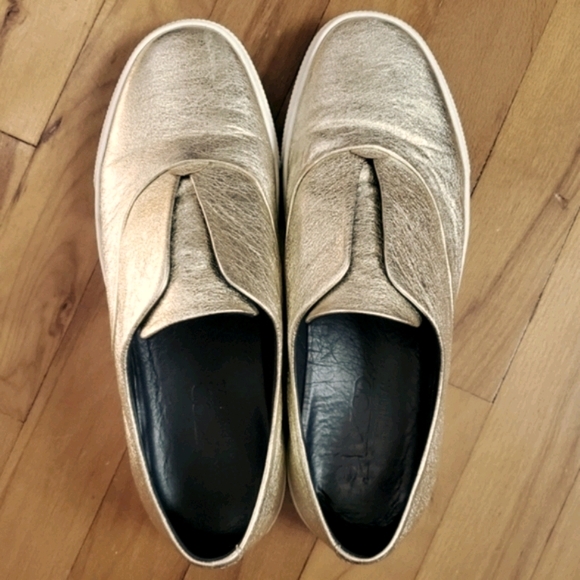 ZCD Montreal Hamilton Slip On Sneakers, Gold - Picture 16 of 16